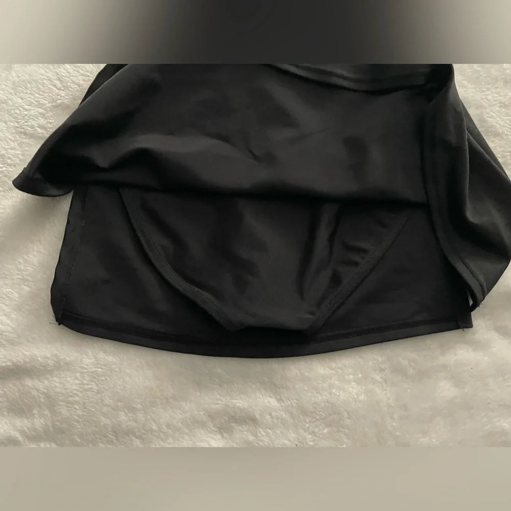 Black dance skirt for girls 8-10 size